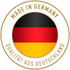 Entwickelt und handgefertigt in Deutschland 100% Made in Germany