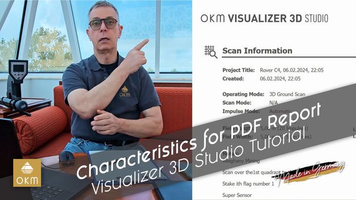 Characteristics for PDF Report | V3D Studio Tutorial