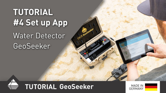 Water Detector OKM GeoSeeker Tutorial