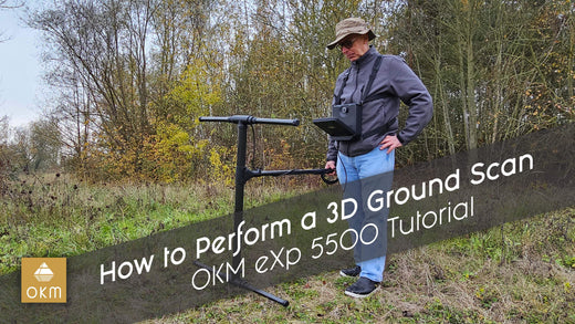 OKM eXp 5500 | 3D Ground Scan Tutorial