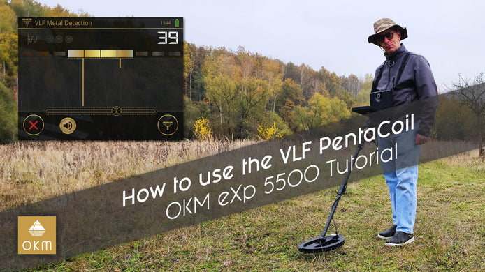 OKM eXp 5500 | Using the VLF PentaCoil